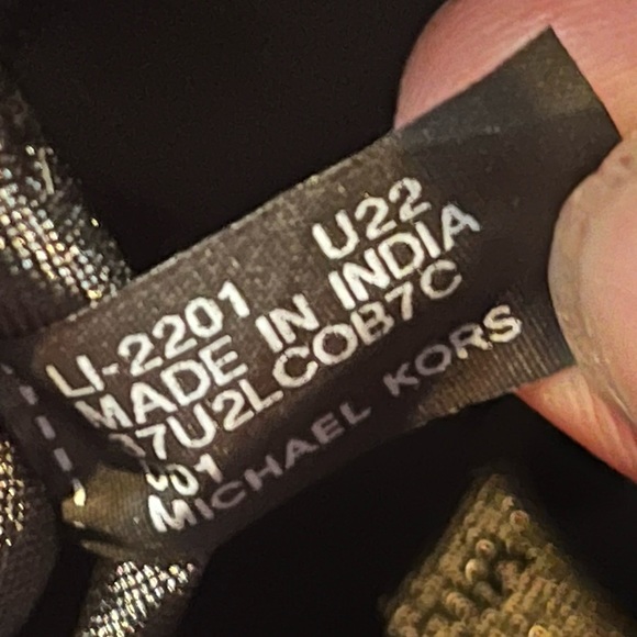 Authentic Michael kors embossed Denim Utility Cooper Men’s Backpack GalaxyColors - Picture 9 of 11